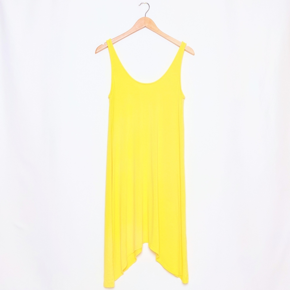 stylemint basic yellow tank dress